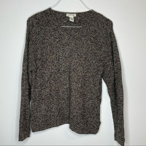 Orvis women's Medium v-neck sweater‎ - Picture 3 of 6